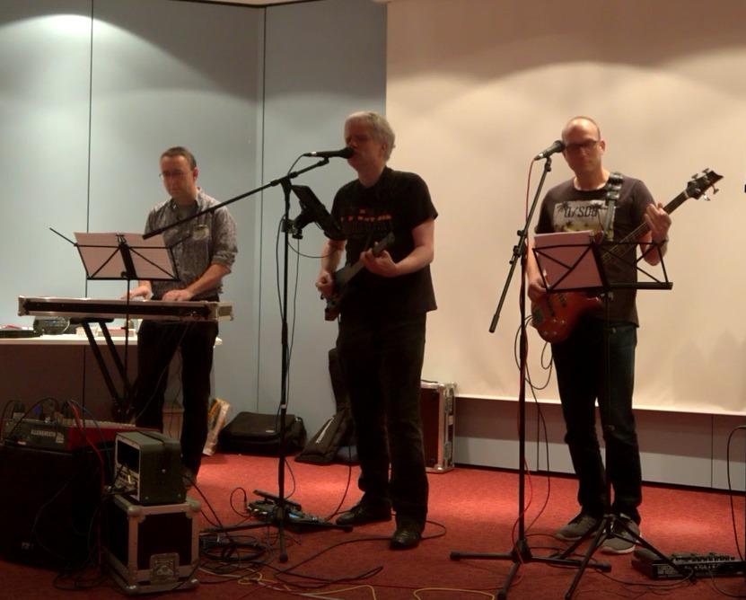 band with Andreas Niemeyer,
                                   Christian Basler and Dr. Thomas Tensi